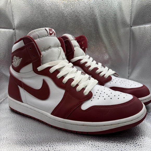 Jordan Other - Size 11.5 Nike Air Jordan 1 Retro High OG Team Red White Mens Shoes DZ5485-160